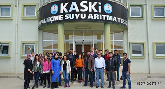 GELECEĞİN ÇEVRE MÜHENDİSLERİ AYVALI İÇME SUYU ARITMA TESİSİNDE