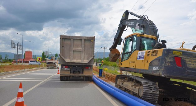 GÖKSUN’DA İÇME SUYU ÇALIŞMALARI TAM GAZ DEVAM
