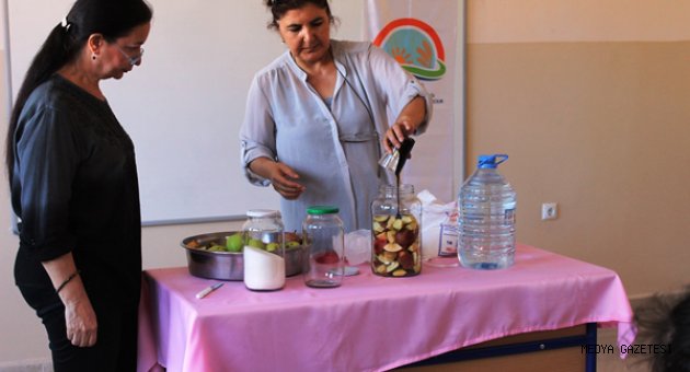 GÖKSUN ELMASINDAN SİRKE’DE YAPILACAK