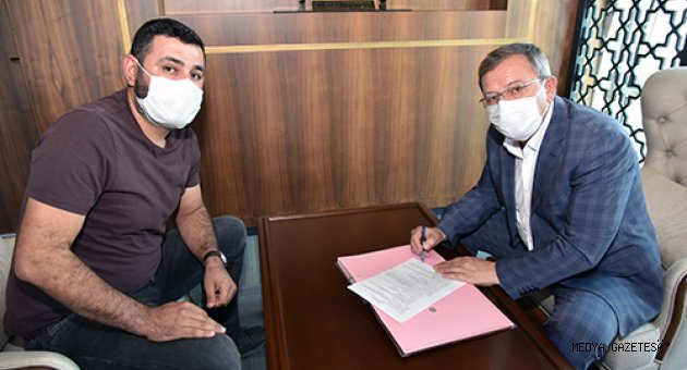 GÖKSUN KAPALI SEMT PAZARI İÇİN İMZALAR ATILDI