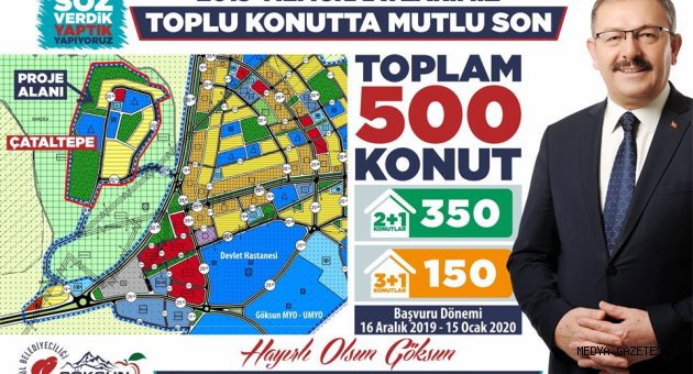 GÖKSUN TOPLU KONUT PROJESİNDE MUTLU SON