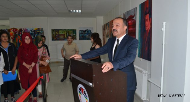 GSF’DE 13. RESİM YARIŞMASI SERGİSİ AÇILDI