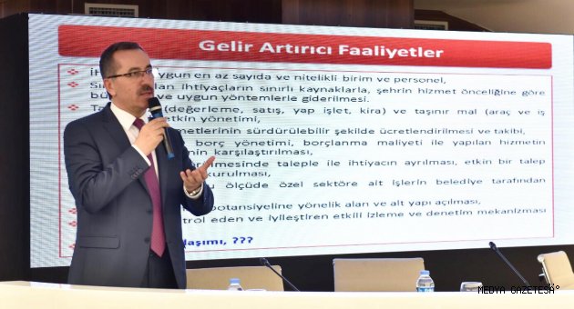 Güngör’den Yerel Yönetimler Sunumu