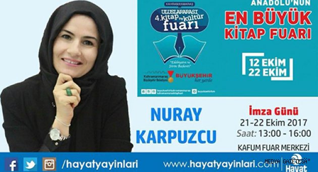 Hacamatla İyileştiren Yazar İmzaya Geliyor!