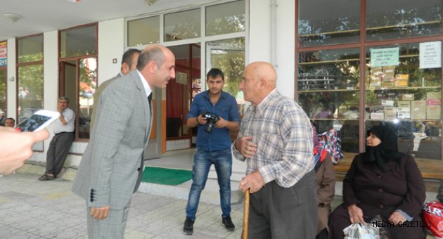 Halkının Adayı Oztunç’a Ilıca’dan Tam Destek