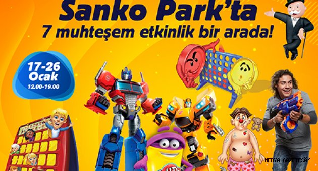 HASBRO WORLD BİRBİRİNDEN EĞLENCELİ OYUNLARI İLE SANKO PARK’TA