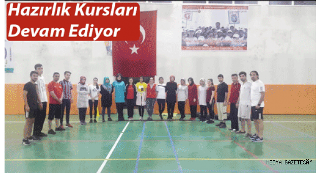 Hazırlık Kursları Devam Ediyor