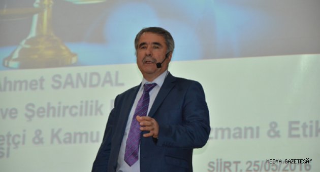 HEMŞEHRİMİZ AHMET SANDAL SİİRT’TE