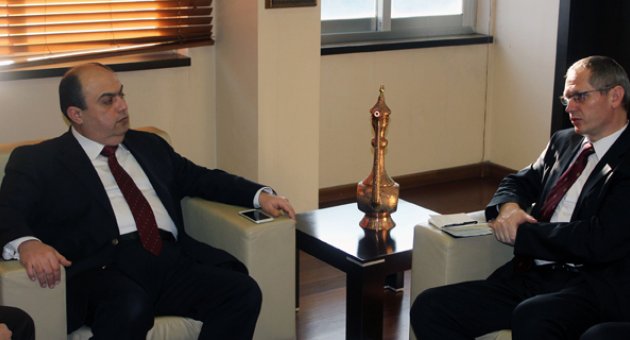 Hırvatistan Büyükelçisi Karaküçük ile Biraraya Geldi
