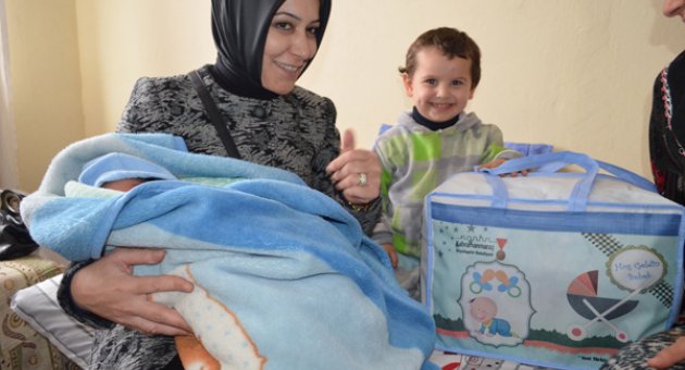 ‘HOŞGELDİN BEBEK’ PROJESİ DEVAM EDİYOR