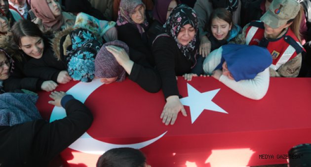 İdlib şehidi Uzman Çavuş Baykuş, Kahramanmaraş'ta son yolculuğuna uğurlandı