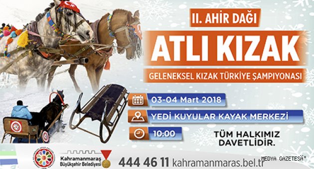 II.AHİRDAĞI ATLI KIZAK YARIŞMASI