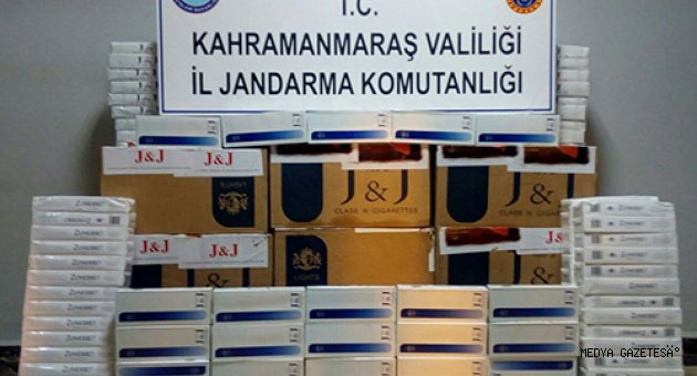 İl Jandarma Komutanlığı Kaçak Sigara Operasyonu
