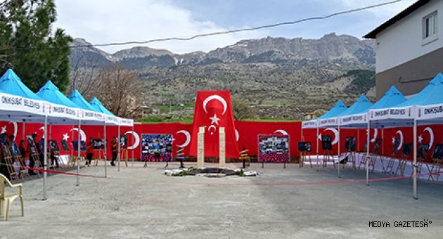 ILICA’DA “ÇANAKKALE’DEN ZEYTİN DALI’NA” RESİM SERGİSİ DÜZENLENDİ
