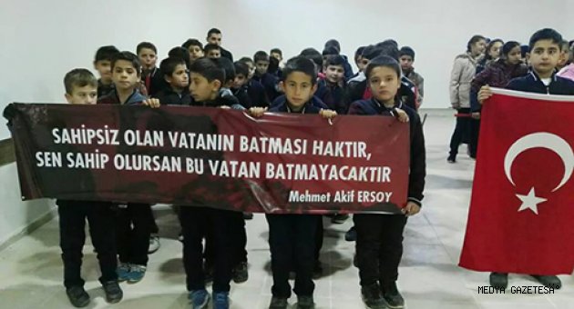 ILICA İMAM HATİP’TEN DÜŞMANLARA ANLAMLI MESAJ: YENİLECEKSİNİZ