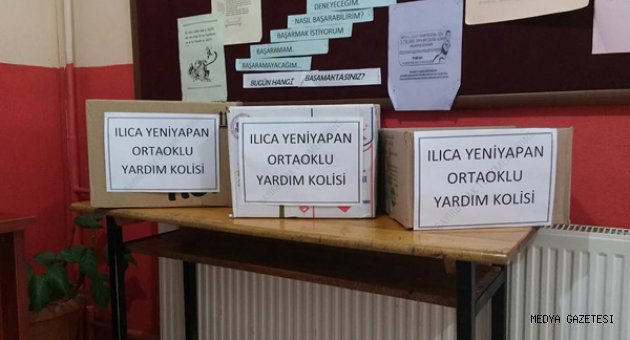 Ilıca Yeniyapan Ortaokulu Bayırbucak’ı da Unutmadı