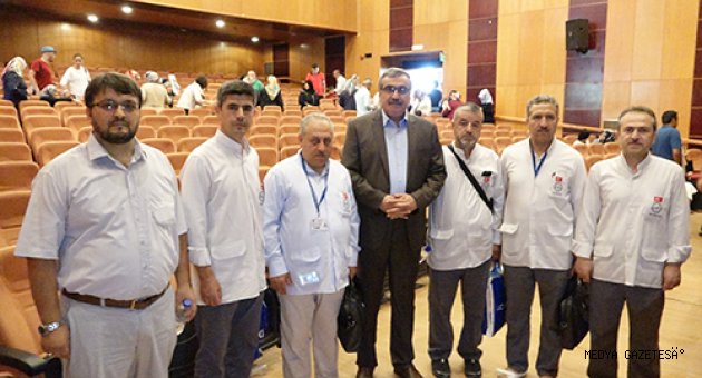 İLK HAC KAFİLESİ DUALARLA UĞURLANDI MÜFTÜ SÜRGEÇ, “ÜLKEMİZ İÇİN DUA EDİN”