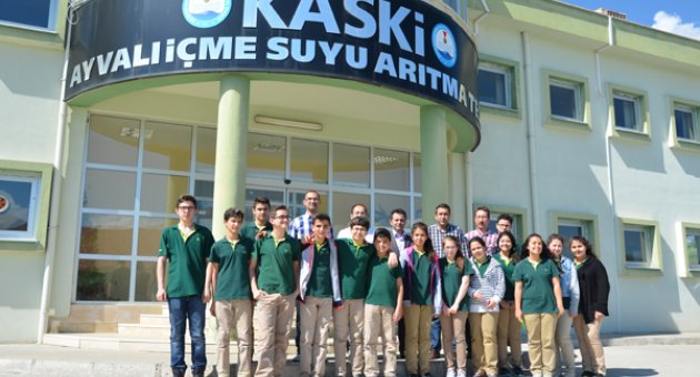 İlköğretim Öğrencileri İçme Suyu Arıtma Tesisini Gezdi