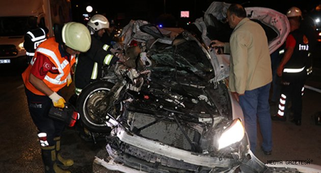 Isparta'da trafik kazası: 4 yaralı