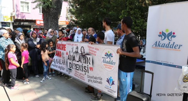Isparta'dan Diyarbakır annelerinin oturma eylemine destek