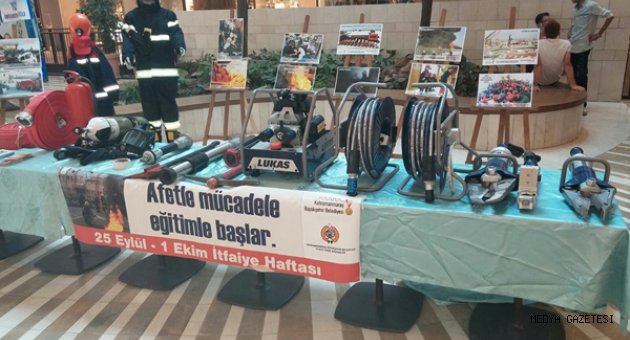 İTFAİYE’NİN DÜNÜ VE BUGÜNÜ SERGİLENDİ