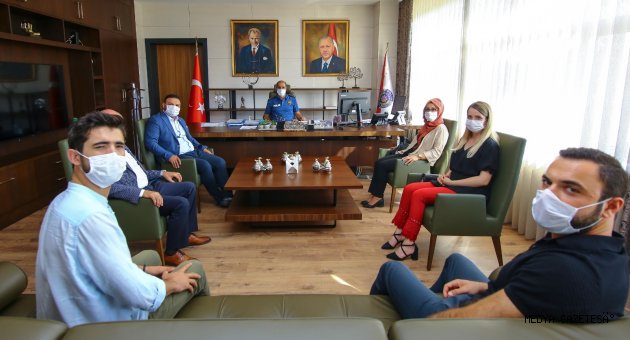 İYİ Parti Kahramanmaraş İl Yönetimi; Öksüz ve Cebeloğlu’nu ziyaret etti.