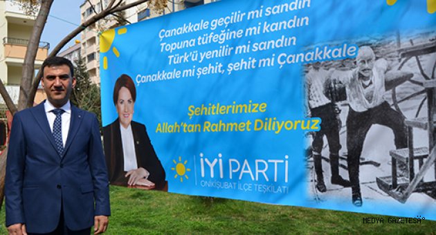 İYİ Parti Onikişubat, Hoşaf Ekmek Dağıtarak Şehitlerimizi Yad Etti