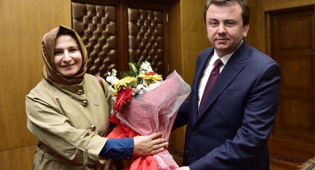 KADEM’DEN BAŞKAN ERKOÇ’A ZİYARET