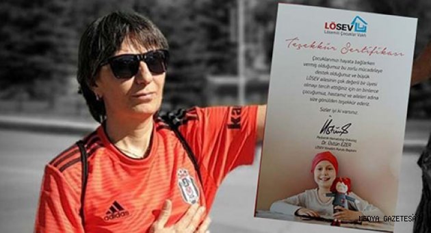 Kahraman sağlık çalışanı ilk kitabının gelirini LÖSEV’e bağışladı