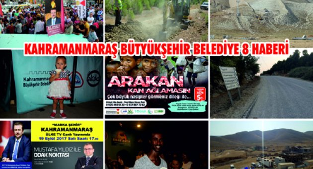 KAHRAMANMARAŞ BÜYÜKŞEHİR BELEDİYE 8 HABERLERİ