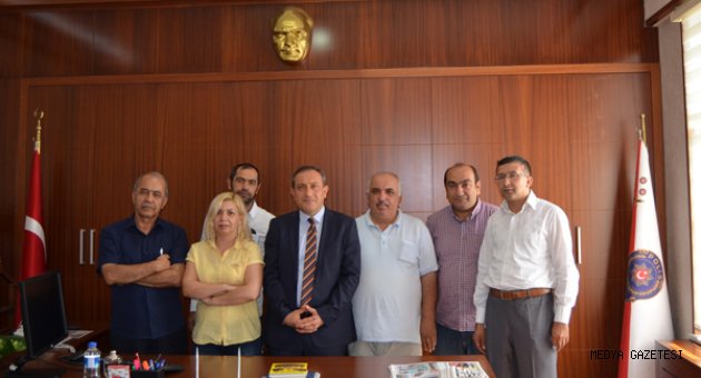 KAHRAMANMARAŞ EMNİYET MÜDÜRÜ YILMAZ'I MAKAMINDA ZİYARET