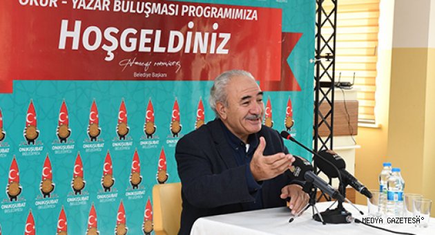 KAHRAMANMARAŞ ONİKİŞUBAT BELEDİYESİ OKUR-YAZAR BULUŞMASI ETKİNLİĞİ DEVAM EDİYOR.