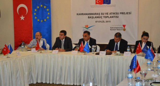 Kahramanmaraş Su ve Atık Su Projesi Başlangıç Toplantısı Yapıldı