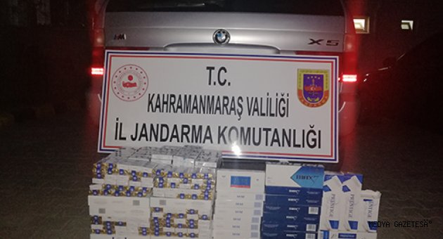 KAHRAMANMARAŞ’TA 1.030 PAKET KAÇAK SİGARA ELE GEÇİRİLMİŞTİR