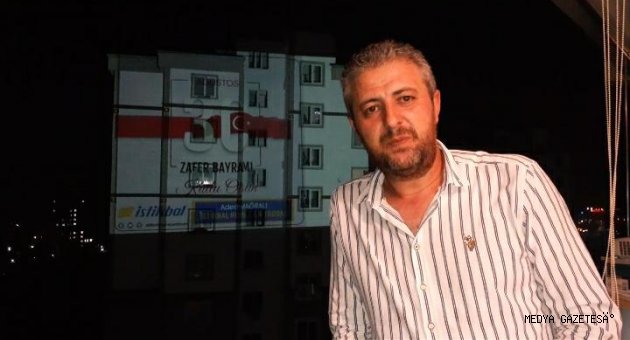 Kahramanmaraş’ta 30 Ağustos Balkonlarda Kutlandı