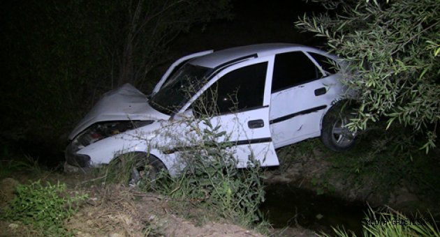 Kahramanmaraş’ta otomobil sulama kanalına düştü: 1 ölü, 3 yaralı