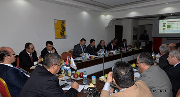 KAHRAMANMARAŞ TARIMI DEĞERLENDİRİLDİ…