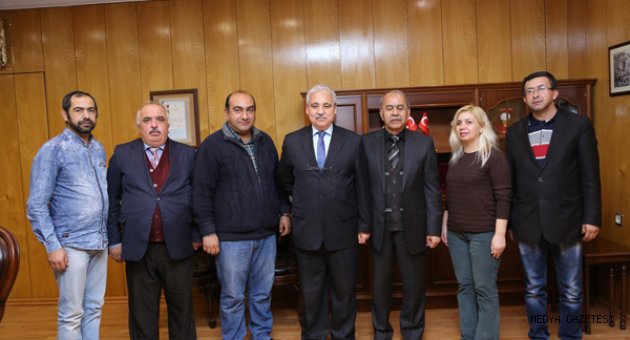 Kahramanmaraş Valilik Makamında, Güveçer'i Ziyaret