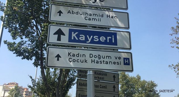 KAHRAMANMARAŞ YOLLARINA 400 YENI YÖN LEVHASI