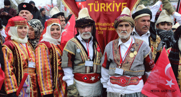 Kahramanmaraş'ın kurtuluşunun 100. yılı etkinlikleri kapsamında kortej yürüyüşü yapıldı