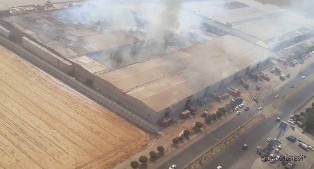 - Kahramanmaraş'ın Türkoğlu ilçesinde bir tekstil fabrikasında yangın çıktı.