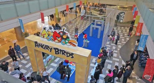 KAHRAMANMARAŞPİAZZA’DA ANGRYBİRDSÇILGINLIĞI BAŞLIYOR