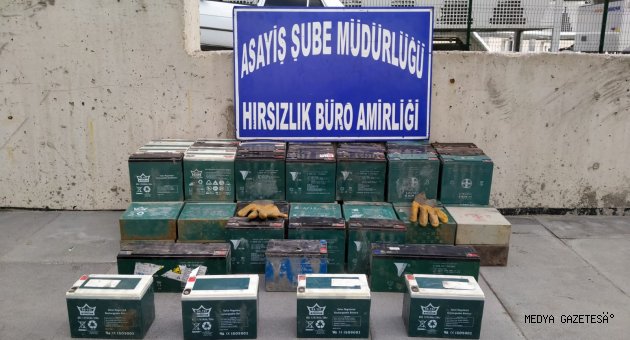 Kahramanmaraş'ta 12 hırsızlık şüphelisi tutuklandı