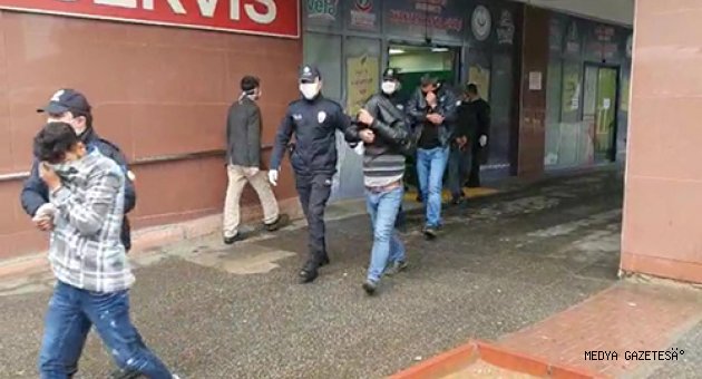 Kahramanmaraş'ta 6 hırsızlık şüphelisi yakalandı.