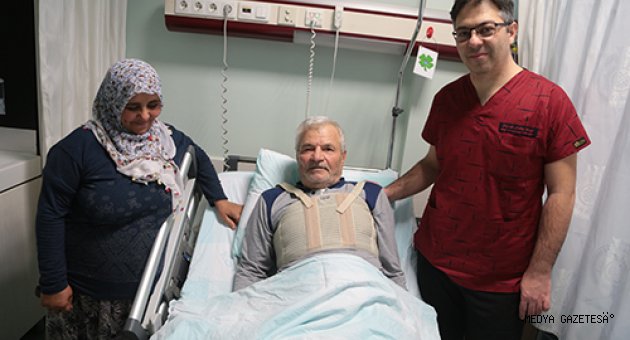 Kahramanmaraş'ta 71 yaşındaki hastaya kalbi durdurulmadan ameliyat