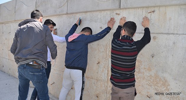 Kahramanmaraş'ta araçla polisten kaçan 4 kişiye