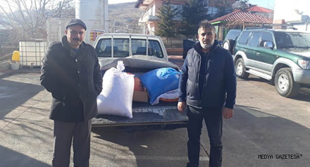 Kahramanmaraş'ta avcılar, yaban hayvanlar için yem kampanyası başlattı