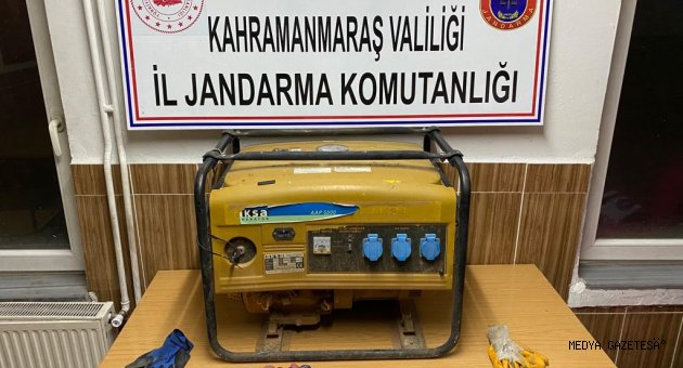 Kahramanmaraş'ta baz istasyonlarından hırsızlık yapan 4 kişi yakalandı