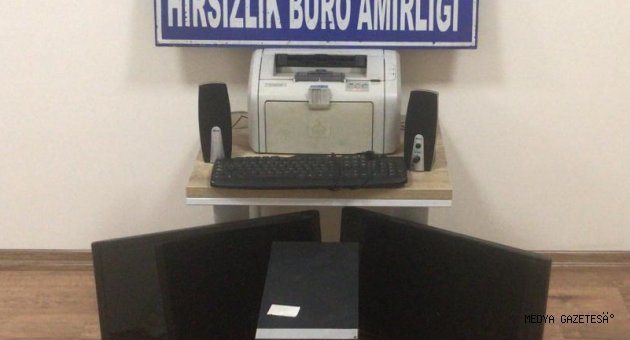 Kahramanmaraş'ta bilgisayar çalan iki kişi yakalandı
