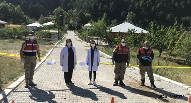 Kahramanmaraş'ta bir yerleşim bölgesi karantinaya alındı